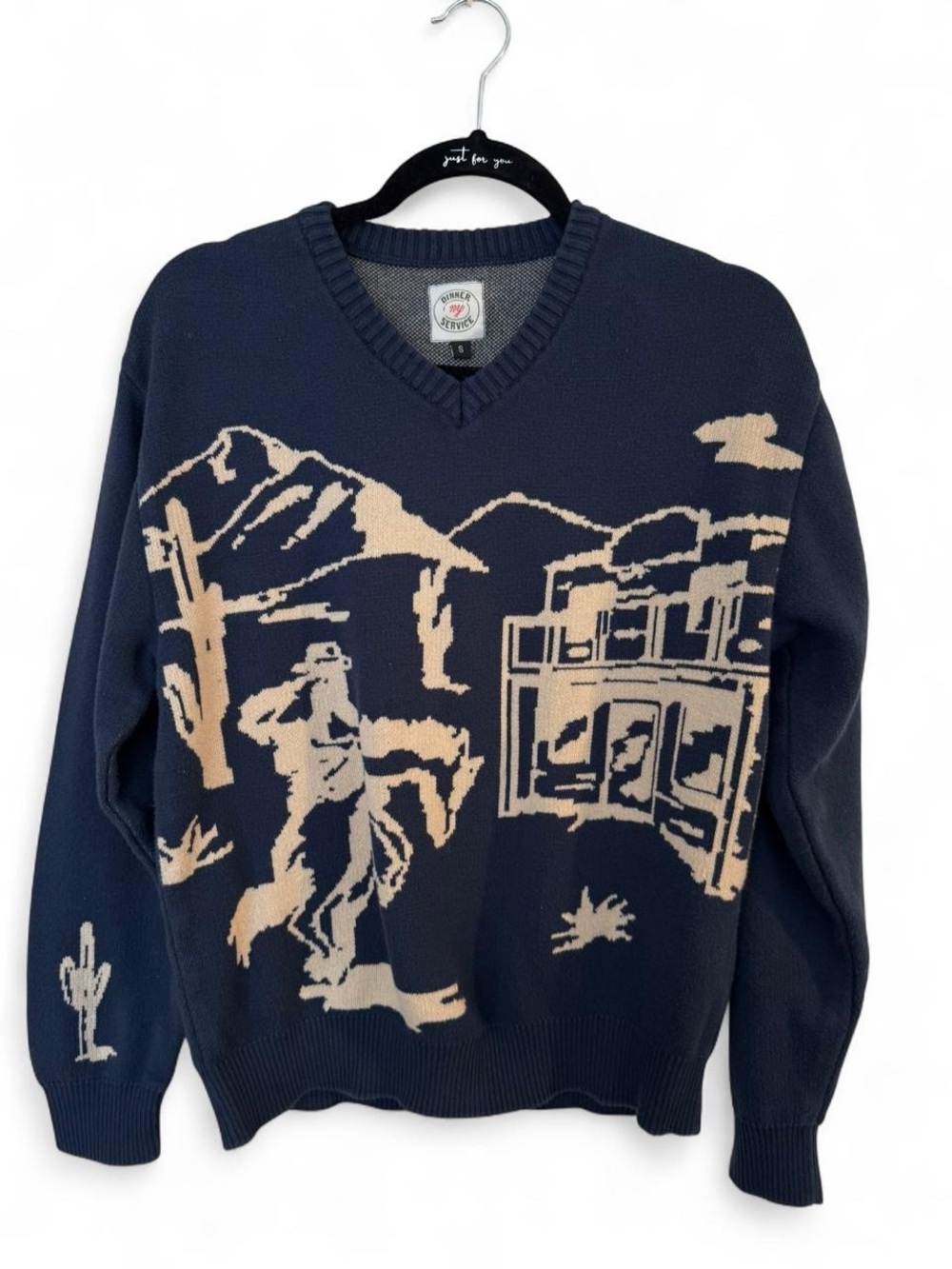 Orville Peck x Dinner Service NY Rodeo Sweater Small - Picture 3 of 10